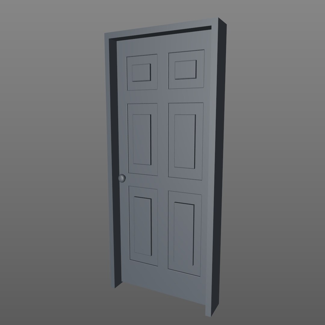 c4d rustic door