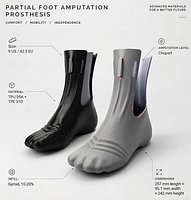 PARTIAL FOOT PROSTHESIS CHOPART - SIZE 9 US - 42-5 EU 3D print model