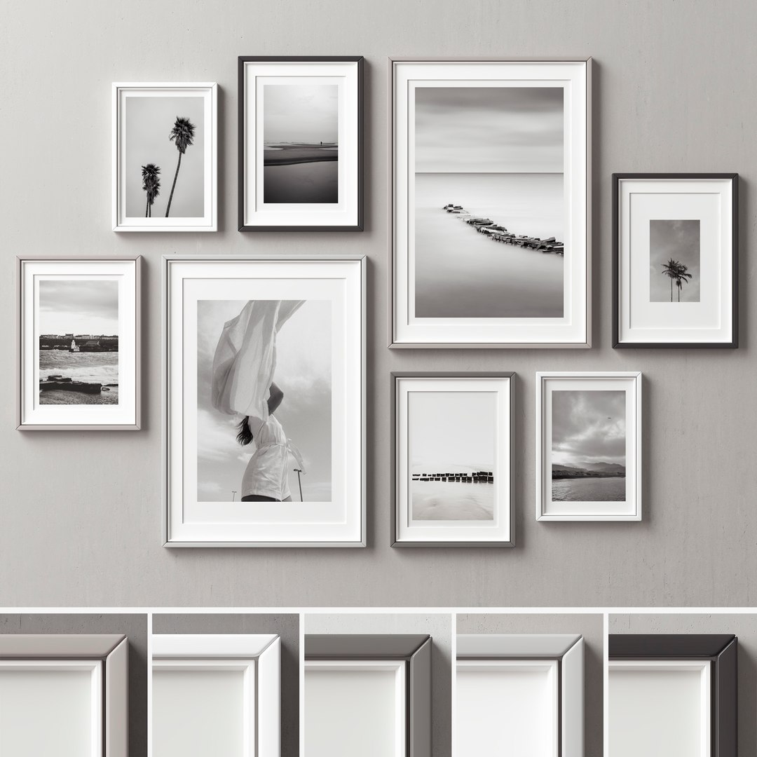 3D Picture Frames Model - TurboSquid 1584656