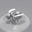 bee wing 3d max