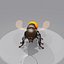 bee wing 3d max