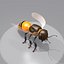 bee wing 3d max