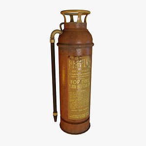 3d extinguisher model
