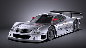 3D mercedes benz 1998 model