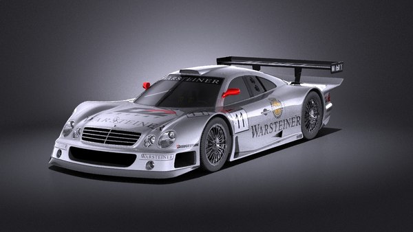 100%正規品 メルセデスベンツCLK 1165271 TurboSquid - VRAY3Dモデル 1998 GTR ミニカー