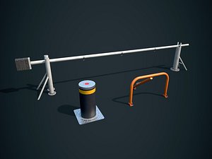 3D limit stops pack model
