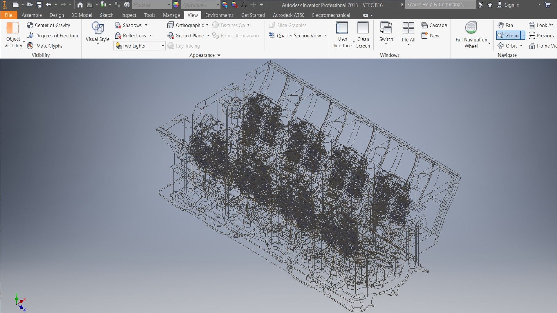 3D VTEC B16 Engine System Model - TurboSquid 2308156