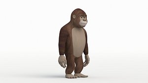 3D model Gorilla