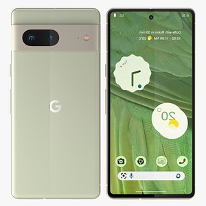 3D Google pixel 7 Lemonglass