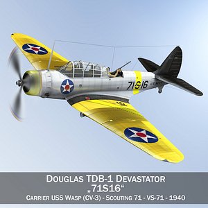 Douglas TDB-1 Devastator - 71S16