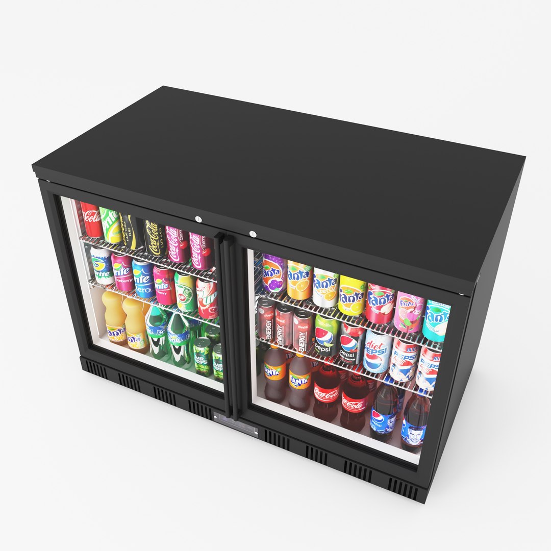 3D Soft Drink Display LB20 Model - TurboSquid 2070230