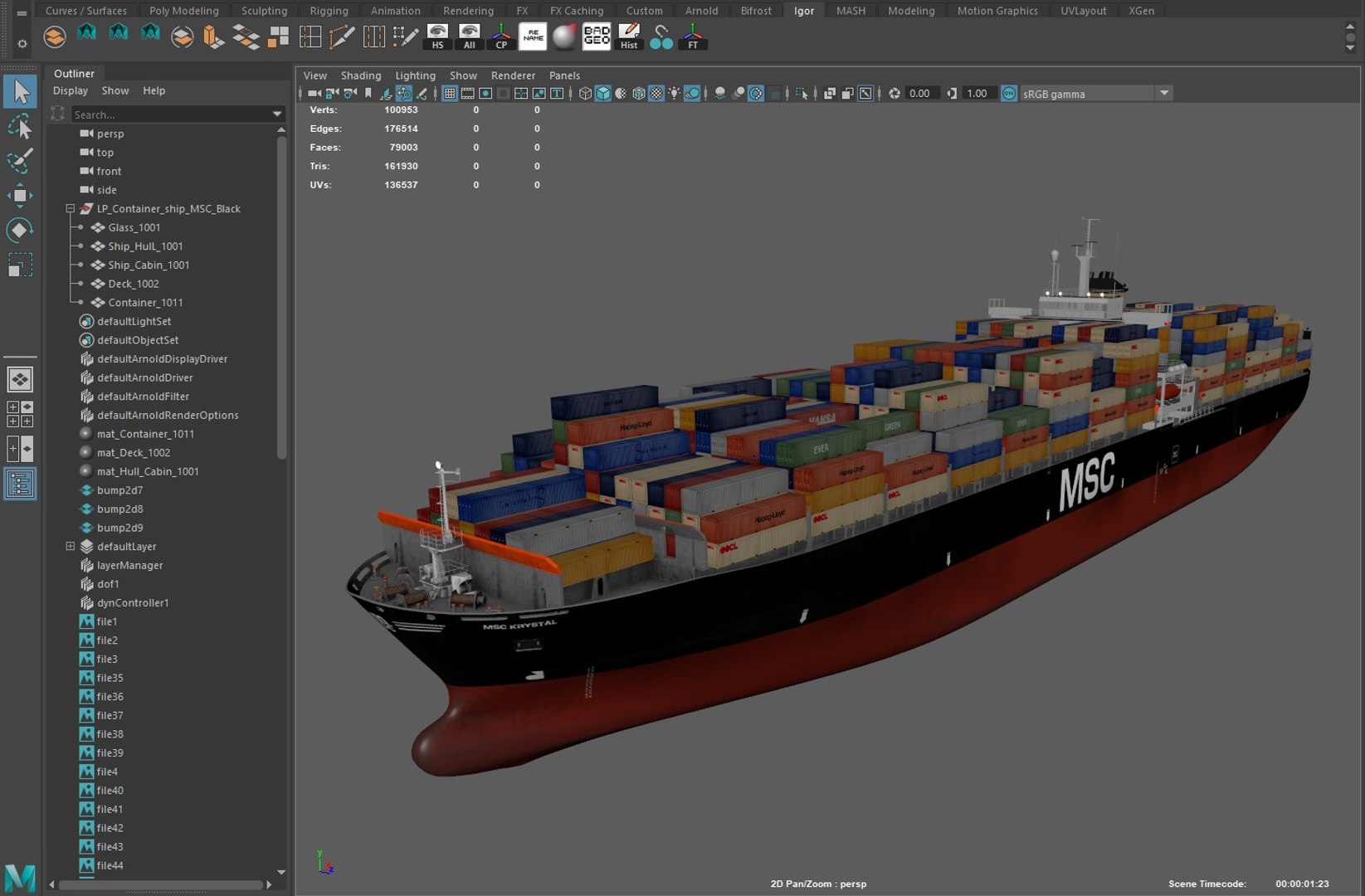 3D Cargo Container Ship 300m - TurboSquid 2281995