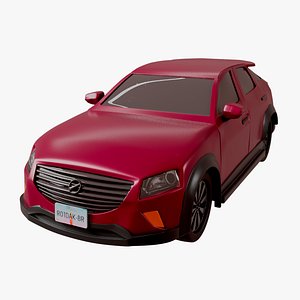 SUV RIGGED 2 COLORS 3D model