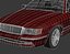 3d generic limousine model
