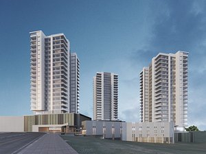 Mixed Use buildings 3D