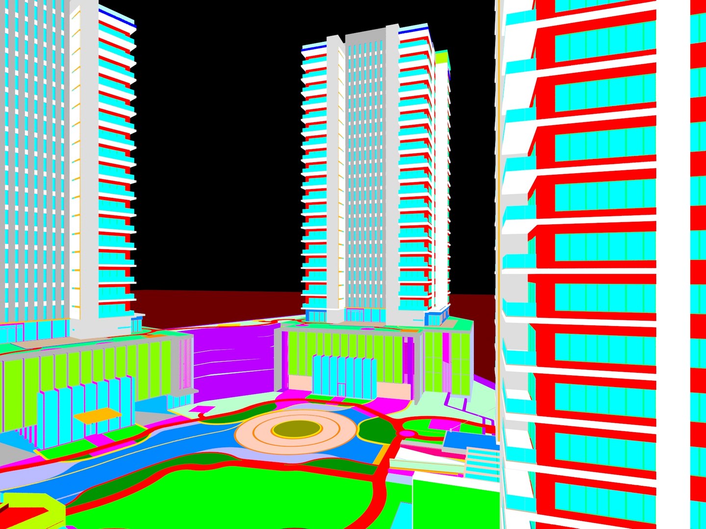Mixed Use Buildings 3D - TurboSquid 2007163