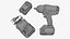 Llave de impacto con cargador y caja