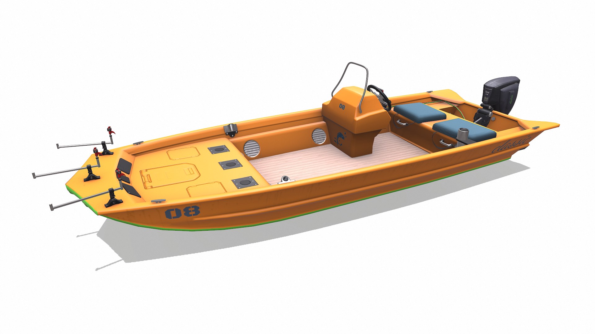 Electric Fishing Boat Low-poly PBR 3D model https://p.turbosquid.com/ts-thumb/cA/RWer7s/8s/screenshot002/png/1730511685/1920x1080/fit_q87/62377cae657c93b3c2fe9ab8781010097497c81d/screenshot002.jpg