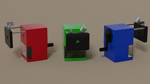 pencil sharpener 3D model