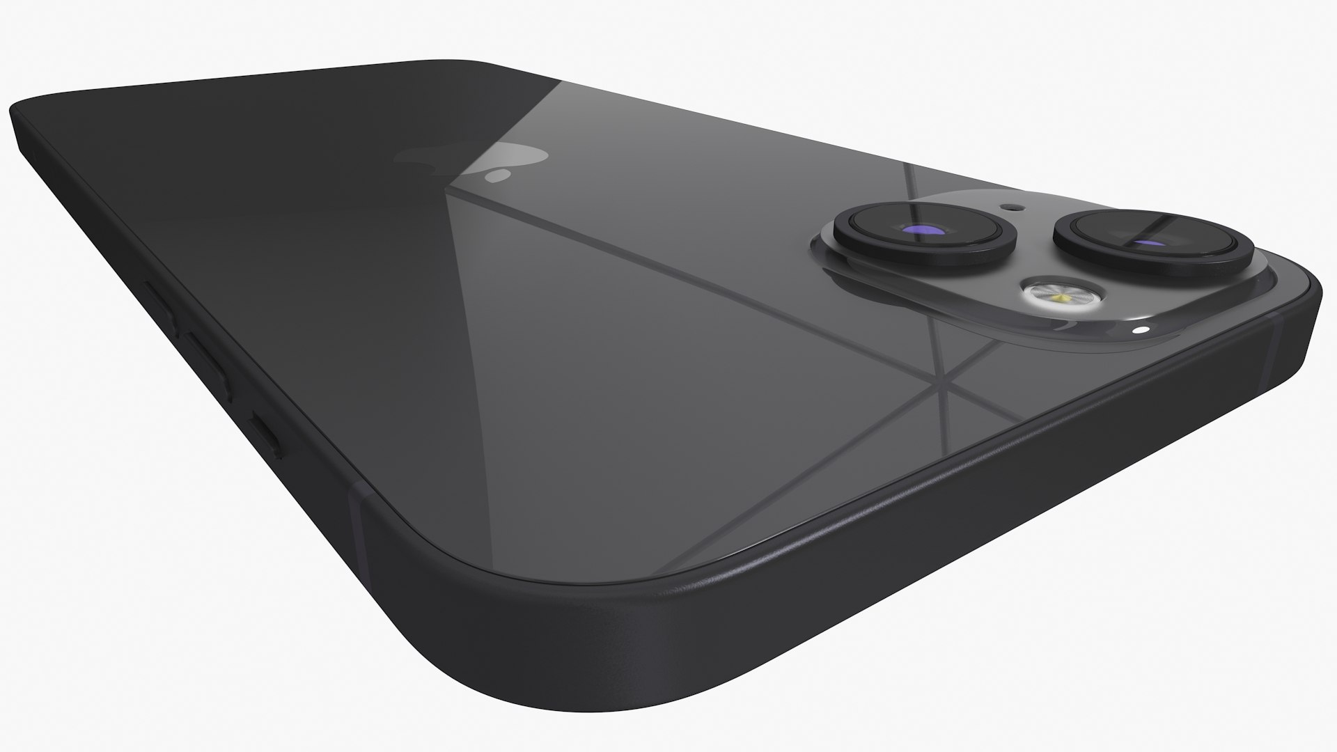 3D Apple IPhone 14 Plus Midnight Model - TurboSquid 1958233