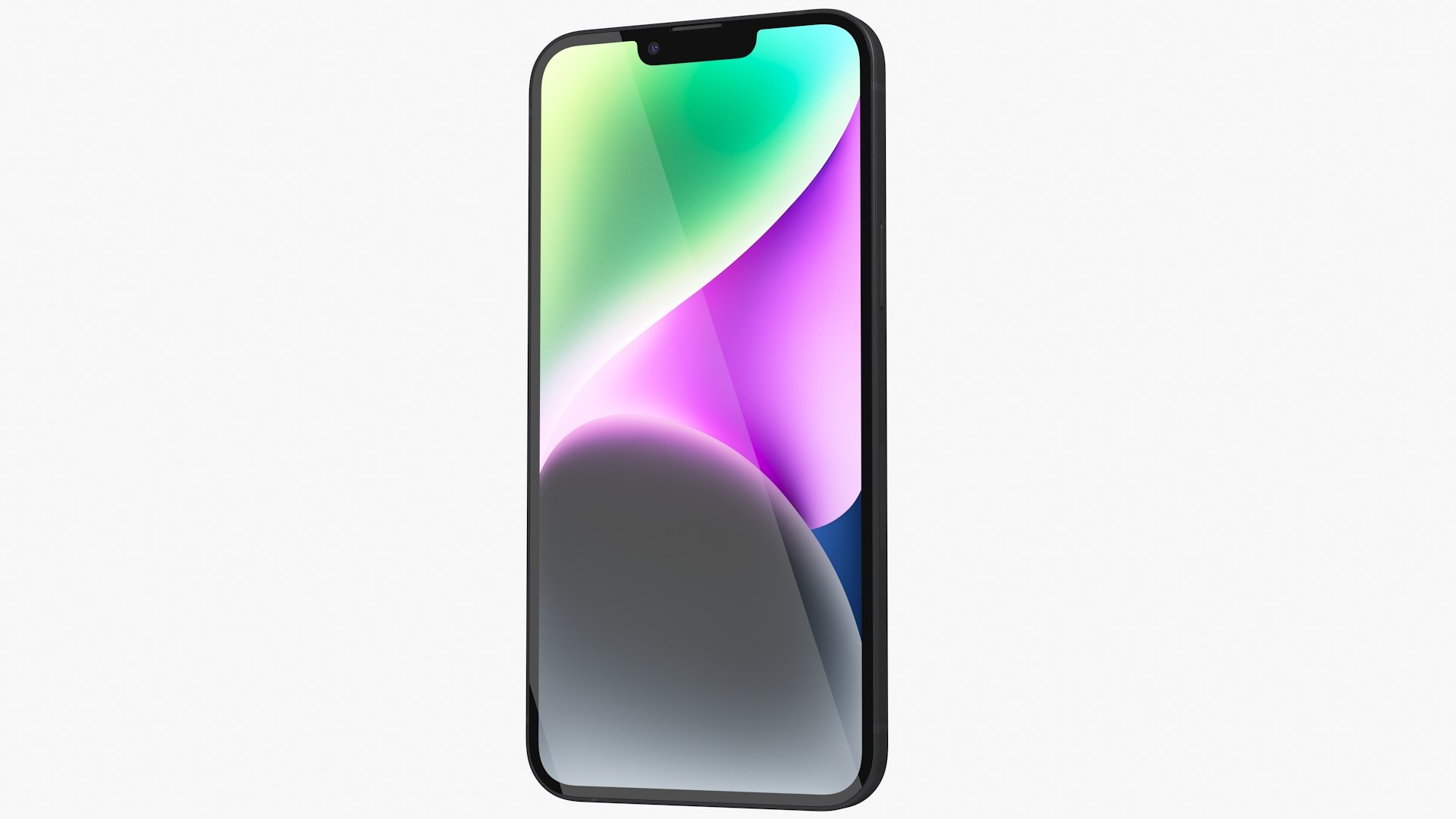 3D Apple IPhone 14 Plus Midnight Model - TurboSquid 1958233