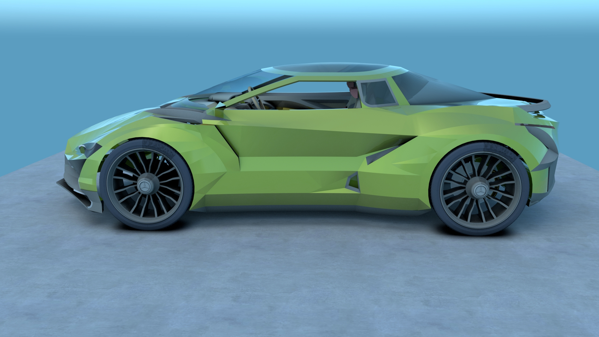 3d модель авто