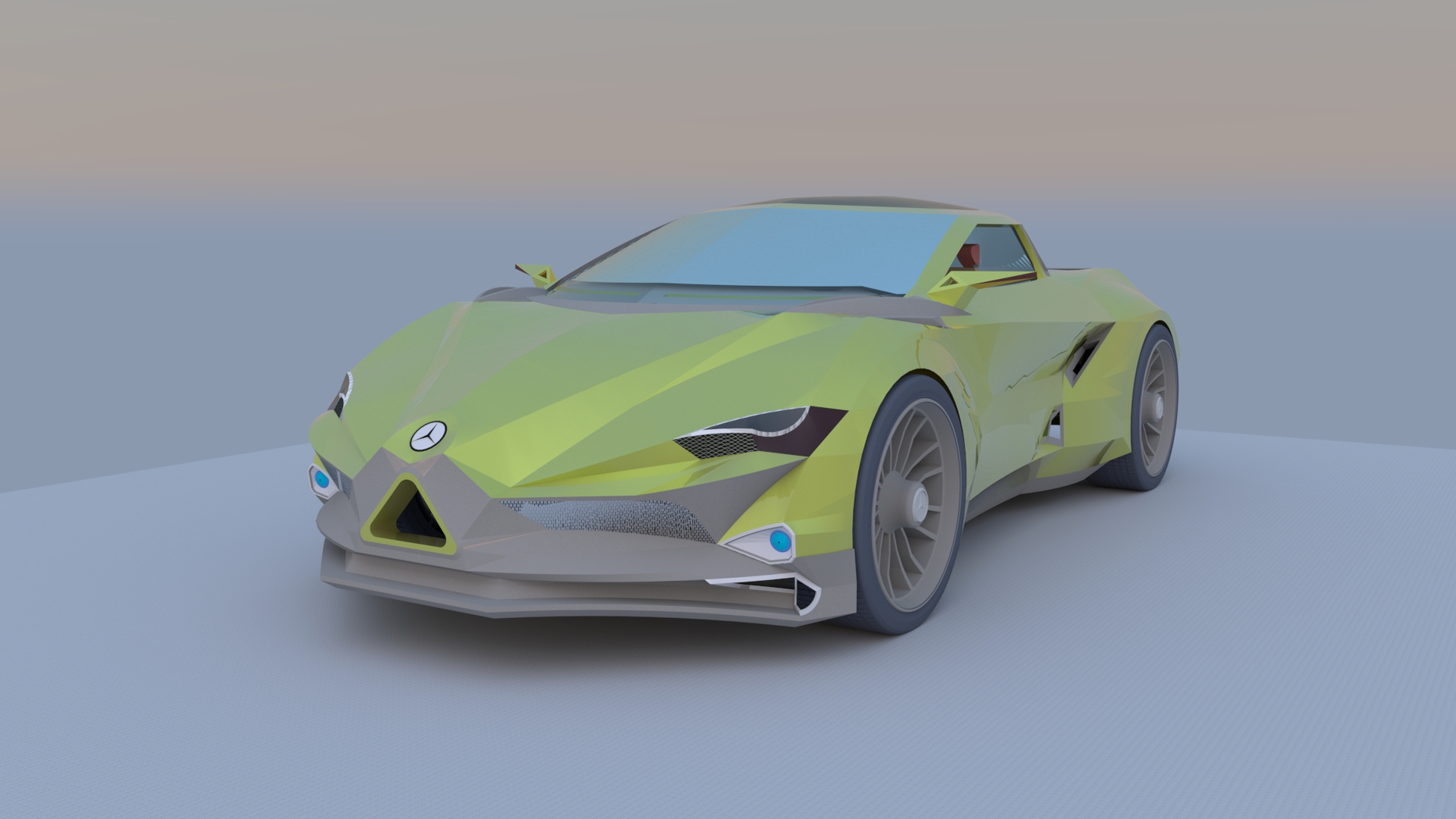 3d модель авто