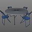 cafeteria table chairs model