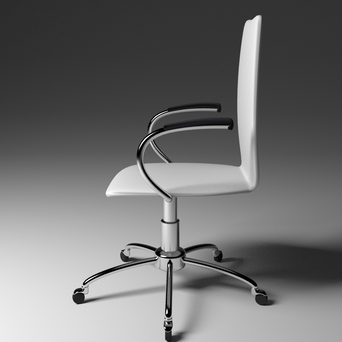 free 3ds model modern office computer chair