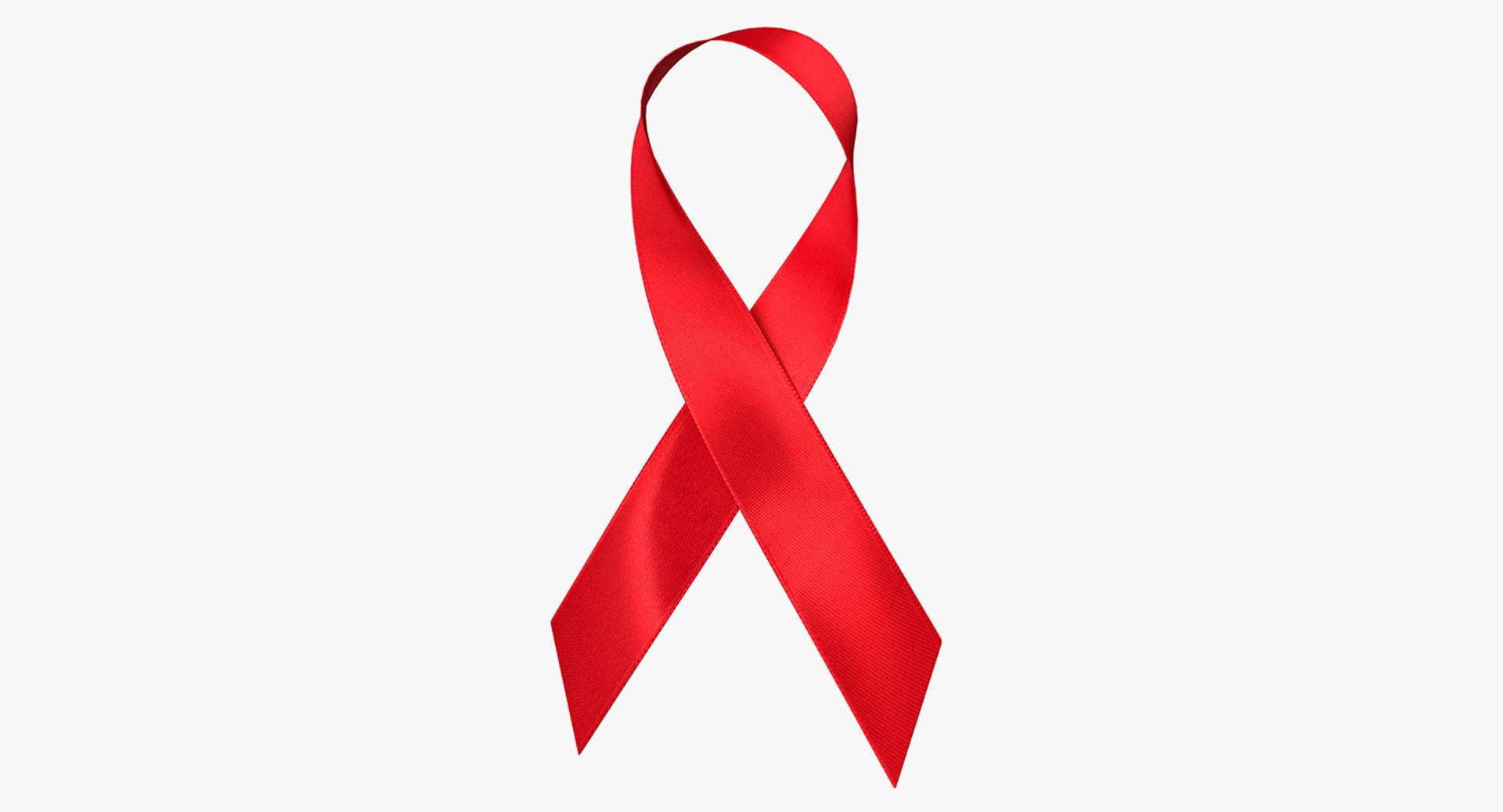 Health and Medical Red Ribbon 3D model preview