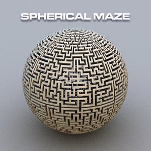 maze spherical c4d