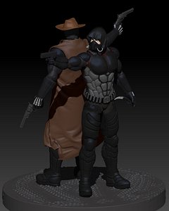 3D model Bounty Hunters