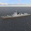 Chinese Navy Type 052D Destroyer KunMing