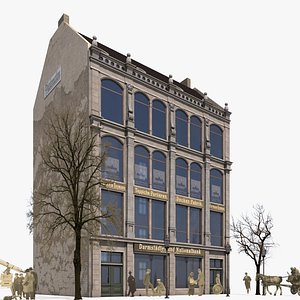 Historic Commercial and Apartment House Koenigstrasse 21 (Simple Shape)