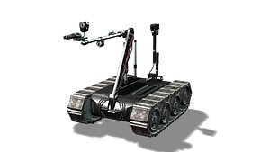 Tank Robot 3D model