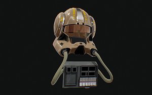 3D Clone Trooper Pilot Helmet