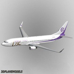 b737-900 okay airways 737 3d xsi