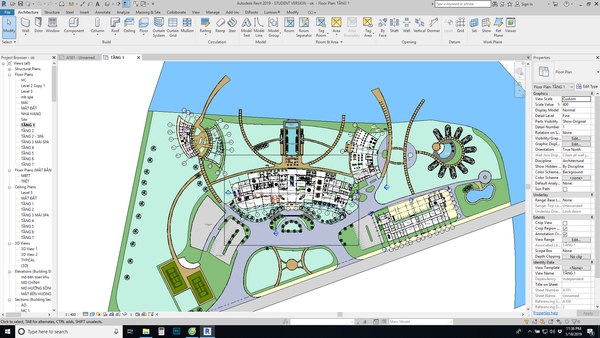 modelo 3d Revit Hotel Resort - TurboSquid 1368512