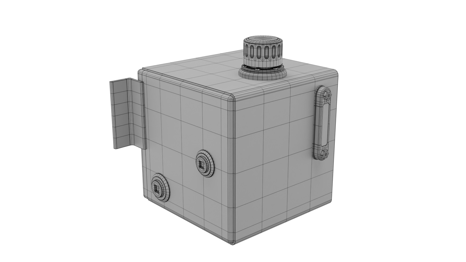 Hydraulic tank 3D model TurboSquid 1576495