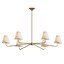 West Elm Simone 6 Light Chandelier