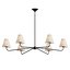 West Elm Simone 6 Light Chandelier
