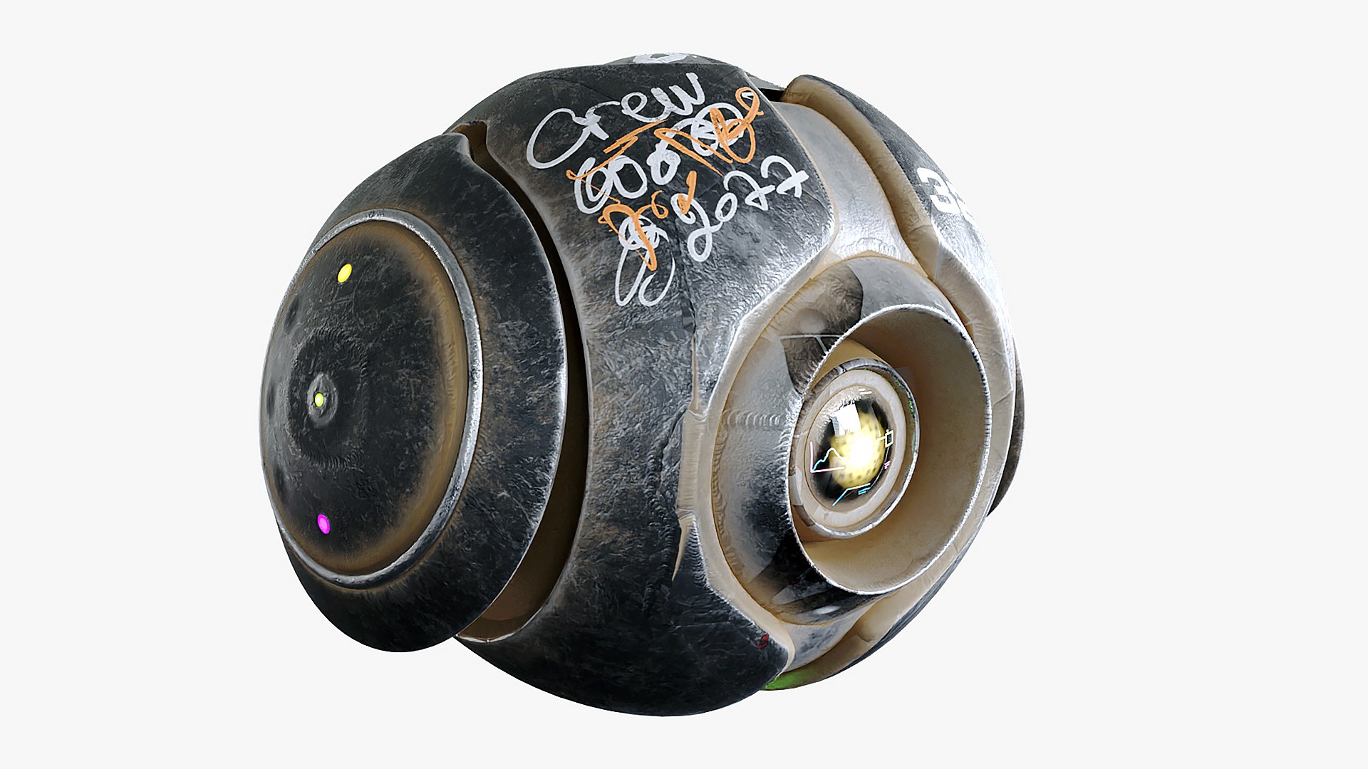 3D Spherical Drone - Game ready model https://p.turbosquid.com/ts-thumb/cA/rznQCd/mC/2/jpg/1623163056/1920x1080/fit_q87/7cef16aac14ea9cda34cca84bce15ede1383037e/2.jpg