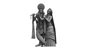 3D lord krishna model