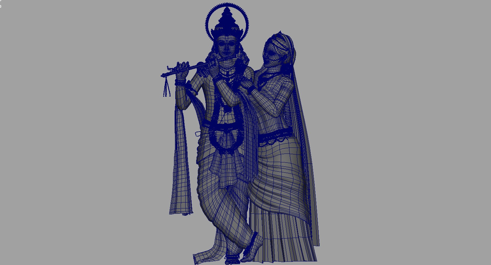 3D lord krishna model - TurboSquid 1564743