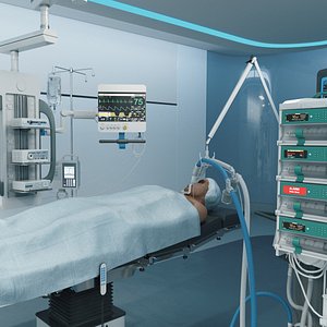 Surgery Room with Patient 2