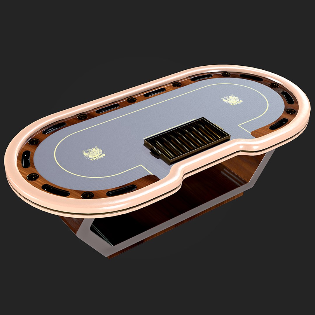 3D Poker Table https://p.turbosquid.com/ts-thumb/cA/usbkgM/NM/preview1/png/1635968496/1920x1080/fit_q87/71d6e8770dff6c072de1f520ecc099aa722e6f83/preview1.jpg