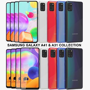 3D realistic samsung galaxy a31