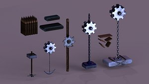 Pixel-Style Dungeon Trap Pack