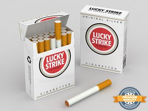 Cigarettes Lucky Strike Lights