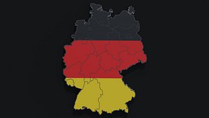 Political Map of Germany